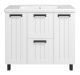 Напольная тумба под раковину Misty Спарта 100см белый