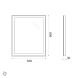 Зеркало BelBagno SPC-GRT-500-600-LED-BTN