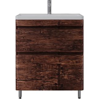 Напольная тумба под раковину Style Line Атлантика Люкс Plus СС-00002343 70см старое дерево