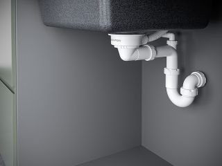 Мойка кухонная Paulmark Stepia PM115951-BLM чёрный металлик