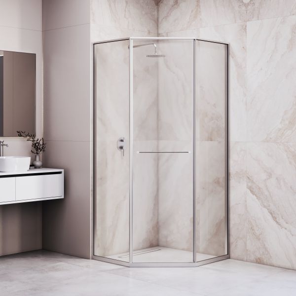 Душевой уголок RGW SV-82 33328288-11R  "R" 80x80 см хром