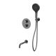 Термостатический смеситель для ванны и душа WHITECROSS Y YSET10TOPGM оружейная сталь