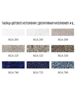 Ванна из искусственного камня Фэма Стиль Аделина R 170x96 см