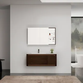 Тумба под раковину  Black&White Universe 9291200 американский орех 120 см