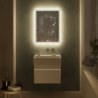 Зеркало с подсветкой Kerama Marazzi Tecno M TE.mi.60 60 см с функцией антизапотевание белый