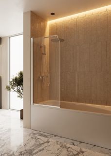 Душевая система Knotlor SS-33/GM, вороненая сталь