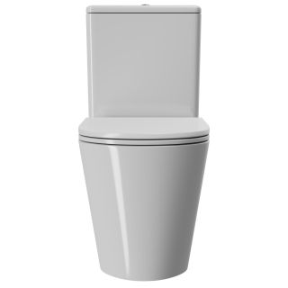 Унитаз напольный Point Сатурн PN42901 безободковый белый