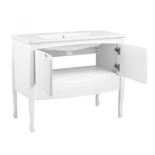 Напольная тумба под раковину Veedi Lord LRD1000T-DR 100см белый