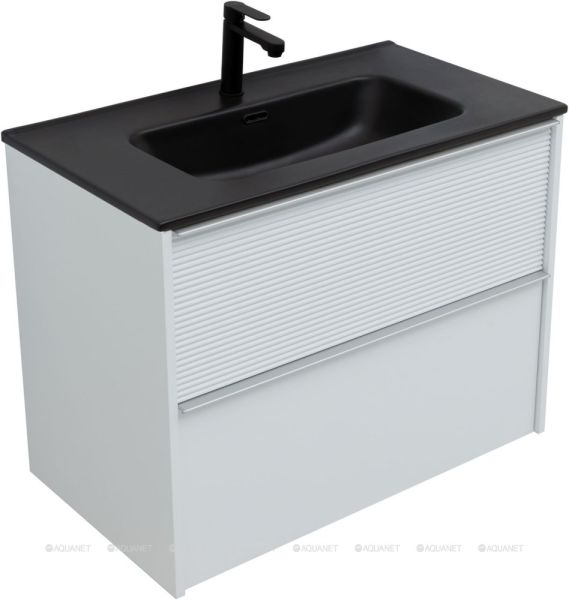 Тумба под раковину Aquanet Вита 330475 80 см белый матовый