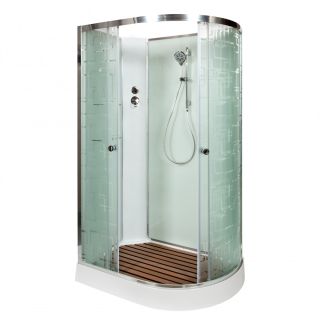 Душевая кабина Deto ЕМ1511 L N (без крыши) 110х80х208 см