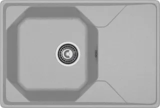 Мойка кухонная GranFest UNIQUE U-740L серый