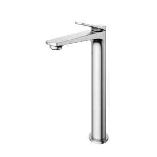 Смеситель для накладной раковины без донного клапана BelBagno UNIQUE-LMC-CRM-W0