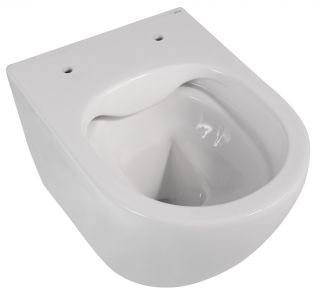 Подвесной унитаз ABBER Bequem AC1100 безободковый белый