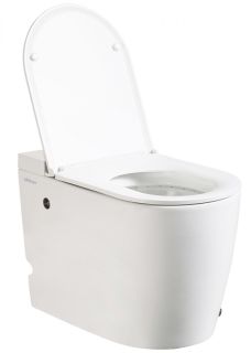 Приставной унитаз ABBER Bequem AC1114P с импульсным смывом белый