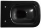 Подвесной унитаз ABBER Rechteck безободковый чёрный матовый AC1200MB