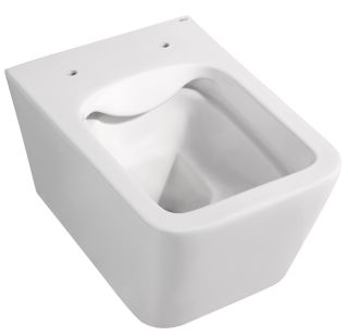 Подвесной унитаз ABBER Rechteck AC1201MW безободковый белый матовый