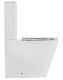 Приставной унитаз ABBER Rechteck AC1210TMW безободковый смыв торнадо белый матовый