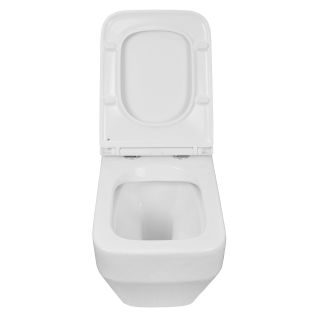 Azario MONEO AZ-0062 унитаз подвесной безободковый с быстросъемным сидением микролифт