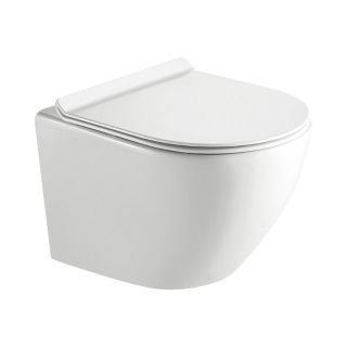 Унитаз подвесной Timo Risto TK-603 безободковый белый