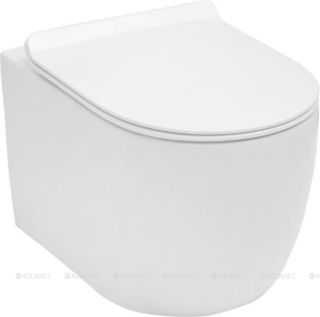 Унитаз подвесной Aquanet Rimless Cetus-W BL-102N-WHT 211908 белый