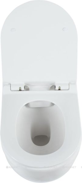 Унитаз подвесной Aquanet Rimless Glide-W CL-11042 210772 белый