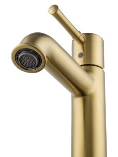 Смеситель для раковины Wonzon & Woghand Tor WW-88018073-BG брашированное золото