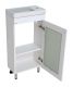 Напольная тумба под раковину Misty Урал 40см белый