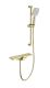 Смеситель для ванны с душем Wonzon & Woghand Onix WW-B2551-A-BG с термостатом брашированное золото