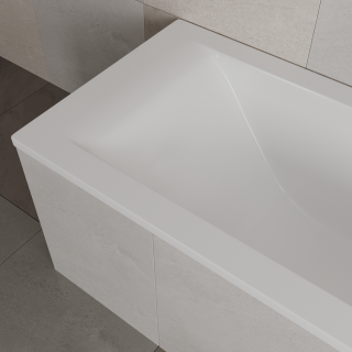 Ванна из литьевого мрамора Delice Diapason DLR330004 160х70