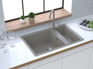 Мойка кухонная GranFest Песок Level LV-760 K пес