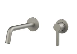 Смеситель для раковины Vincea Villa VBFW-1VL1BN встраиваемый однорычажный, брашированный никель