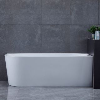 Ванна акриловая Vincea VBT-402-1500R, 1500*750*580, цвет белый, правая, щелевой перелив