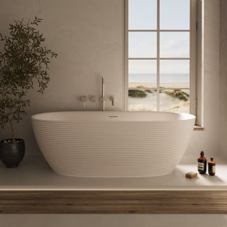 Ванна акриловая Vincea VBT-701-1700MW, цвет белый матовый, щелевой перелив