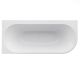 Ванна акриловая Vincea VBT-704-1800-L, цвет белый, щелевой перелив