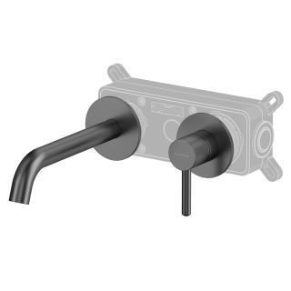 Смеситель для раковины WHITECROSS Y1225GM оружейная сталь