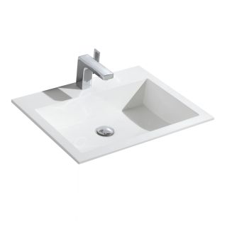 Раковина Vincea VCB-13600W 60 см белая