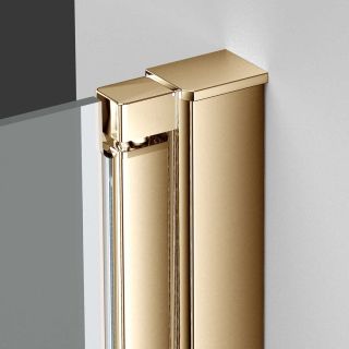 Душевая дверь в нишу Vincea Alpha VDP-3AL800CLG 80 см золото