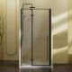 Душевая дверь Vincea Slim-N VDPH-5SN900CLB, 900, черный, стекло прозрачное