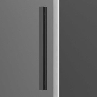 Душевая дверь Vincea Soft VDS-3SO110CLGM, 1100, вороненая сталь, стекло прозрачное