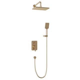 Встраиваемая душевая система VERONA, Золото брашинг