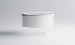 Тумба с раковиной Astra-Form Венеция 2.0 3100003+04010022 80 см белый матовый