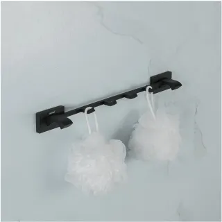 Вешалка с четырьмя крючками Gappo G0716-46 чёрный