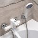 Смеситель для ванны с душем РМС SL77W-006E белый