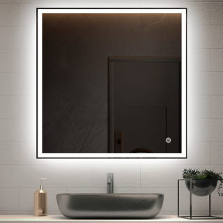 Зеркало Vincea LED VLM-3VN8008 800х800 c сенсорным выключателем и диммером