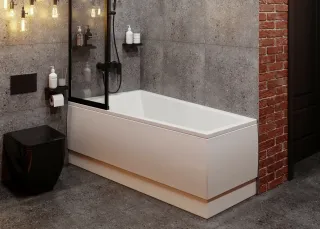 Акриловая ванна VagnerPlast Cavallo Offset VPBA169CAV3LX-04 левая 160x90см белый