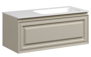 Подвесная тумба под раковину Sancos Very VR100RCE правая 100см Beige Soft