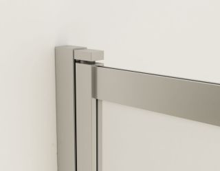 Шторка на ванну Vincea VSB-1E100CLB 100 x 145 см