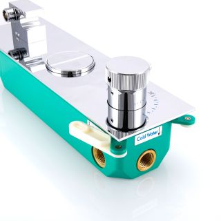 Встраиваемый смеситель для душа Vincea VSCV-422TCH двухфункциональный, термостатический, хром