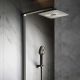 Душевая стойка Vincea Inspire VSFS-3I13TMB термостатическая, черный