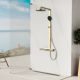 Душевая стойка Vincea Aspire VSFS-4AS1BG, брашированное золото